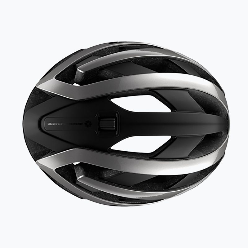 Lazer Genesis gloss titanium bicycle helmet 5