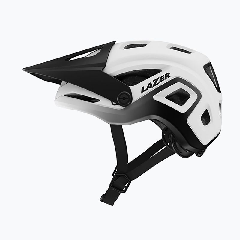 Lazer Impala matte white/black bicycle helmet 2