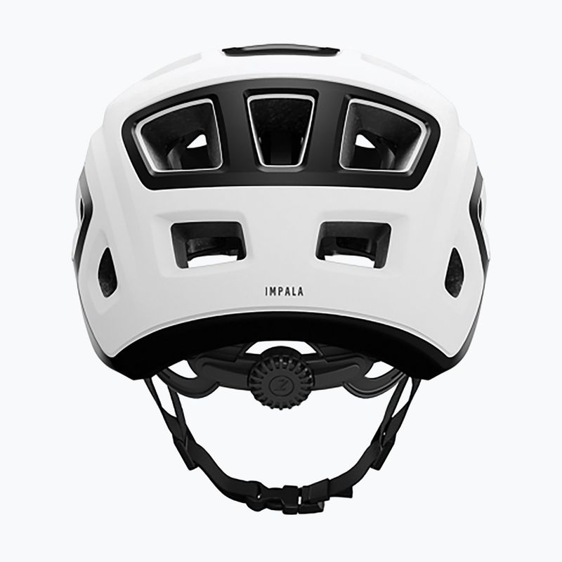 Lazer Impala matte white/black bicycle helmet 4