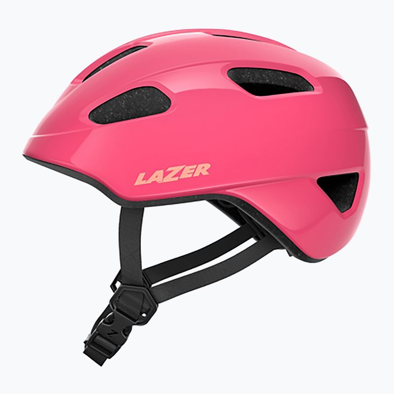 Lazer Pnut KC fuchsia children's bike helmet 2