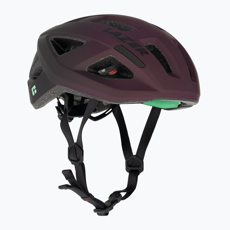 Lazer Tonic KinetiCore cosmic berry/black bicycle helmet