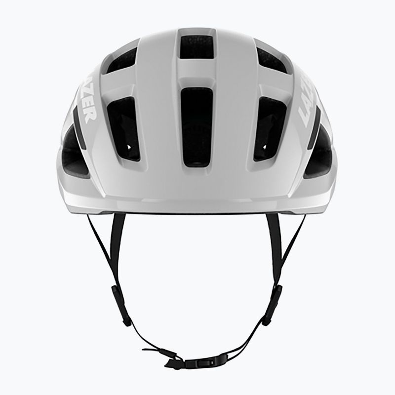 Lazer Tonic KinetiCore ice grey bicycle helmet 3