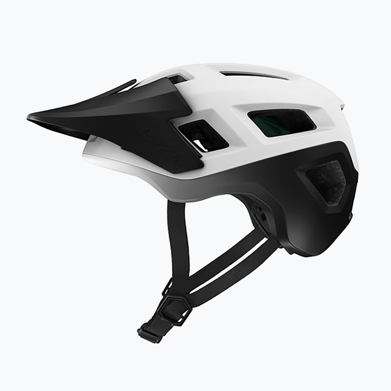 Lazer Coyote KinetiCore matte white/black bicycle helmet 2