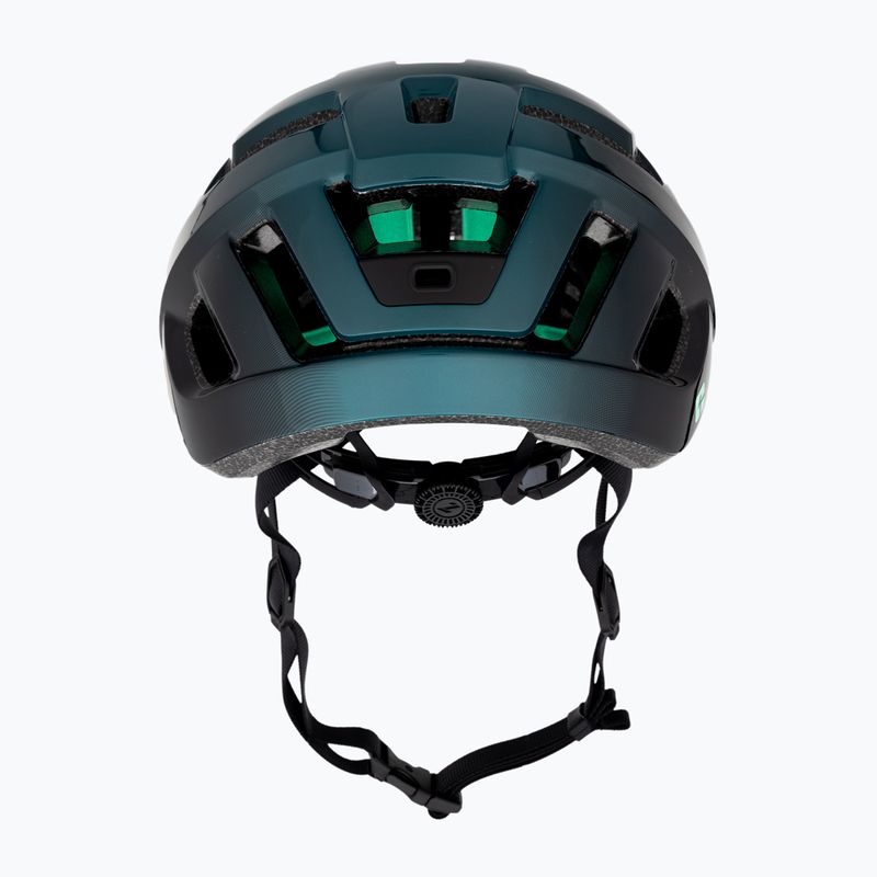 Lazer Codax KinetiCore + net dark green/black bicycle helmet 3