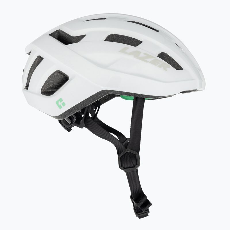 Lazer Tempo KinetiCore bicycle helmet white 4