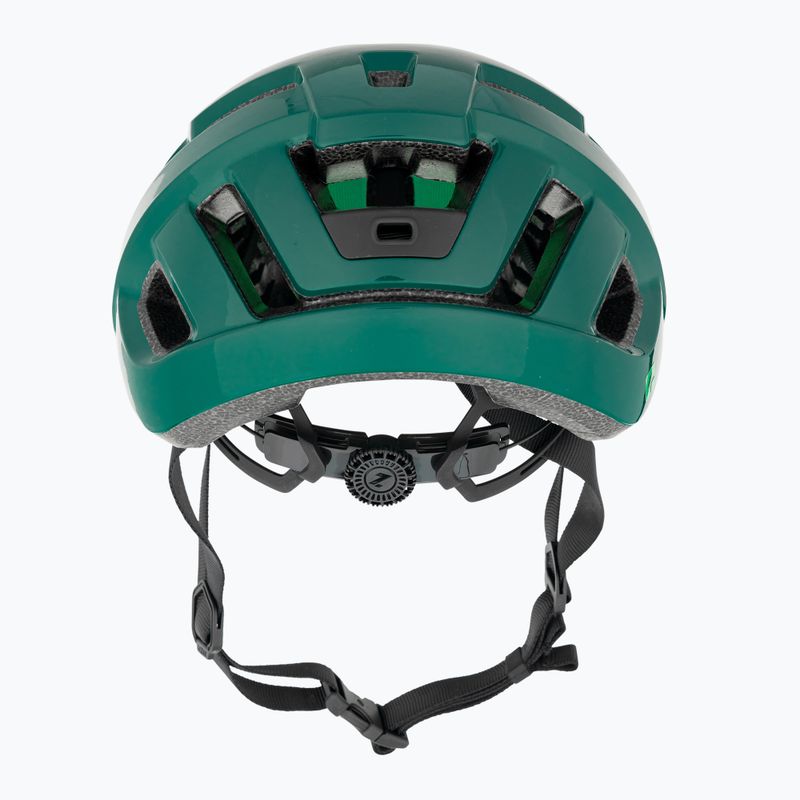 Lazer Tempo KinetiCore dark green bicycle helmet 3