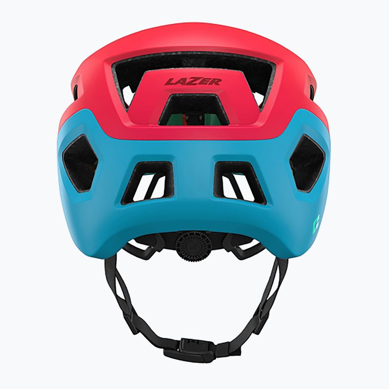 Lazer Coyote KinetiCore matte sunset bicycle helmet 4