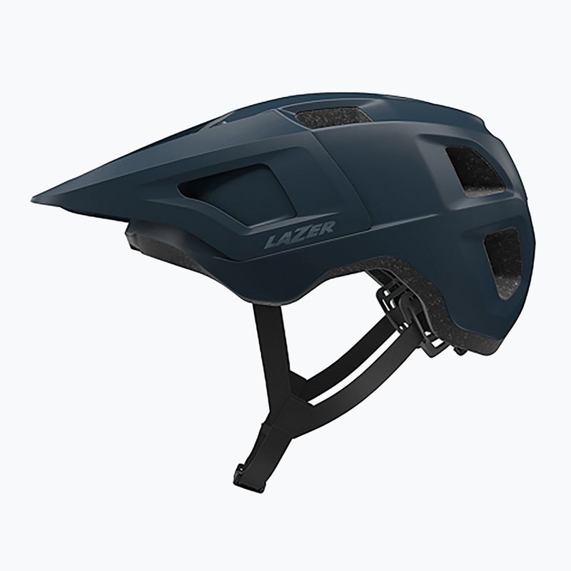 Lazer Lupo KinetiCore bicycle helmet matte navy blue 2