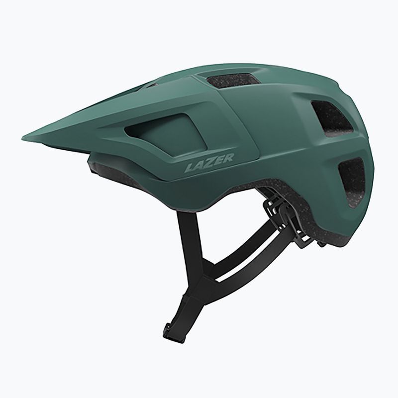 Lazer Lupo KinetiCore sage green bicycle helmet 2