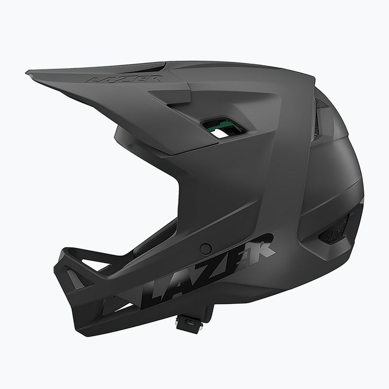 Lazer Chase KinetiCore matte black bicycle helmet 4