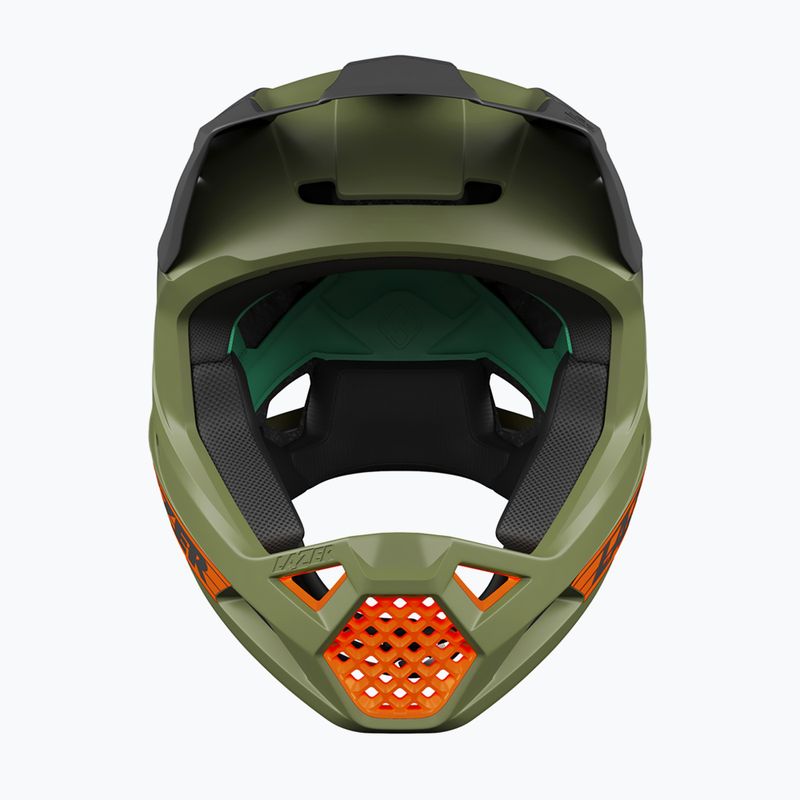 Lazer Chase KinetiCore matte moss bicycle helmet 2