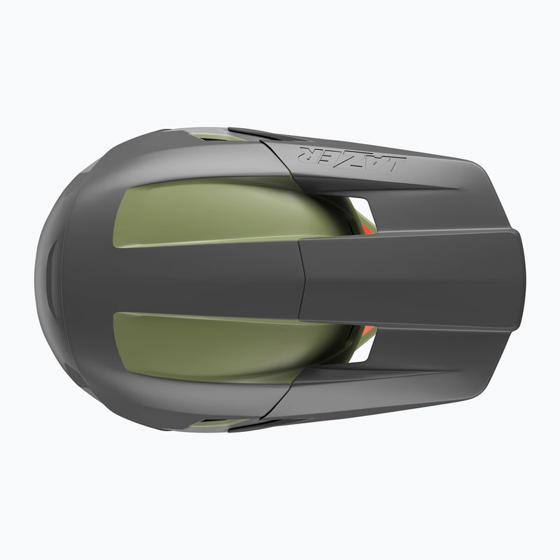 Lazer Chase KinetiCore matte moss bicycle helmet 8