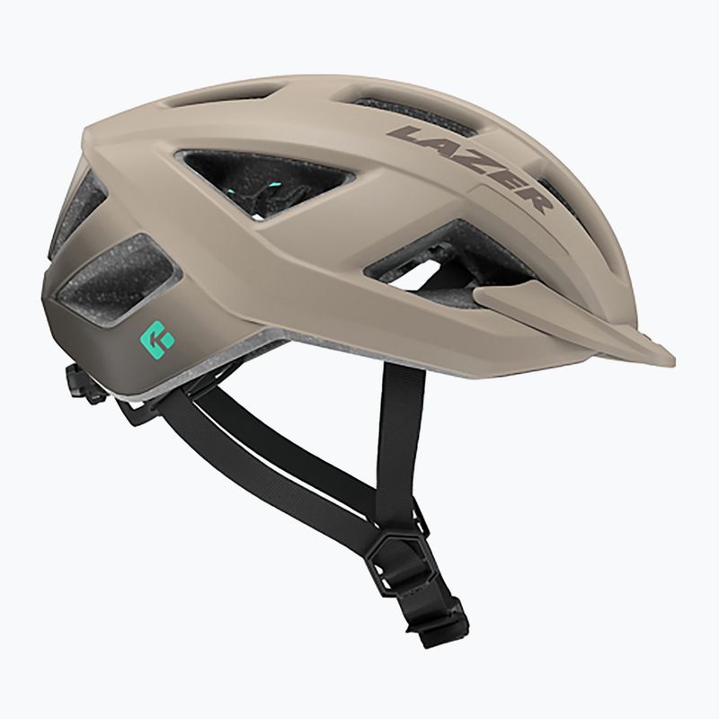 Lazer Cerro KinetiCore matte taupe bicycle helmet