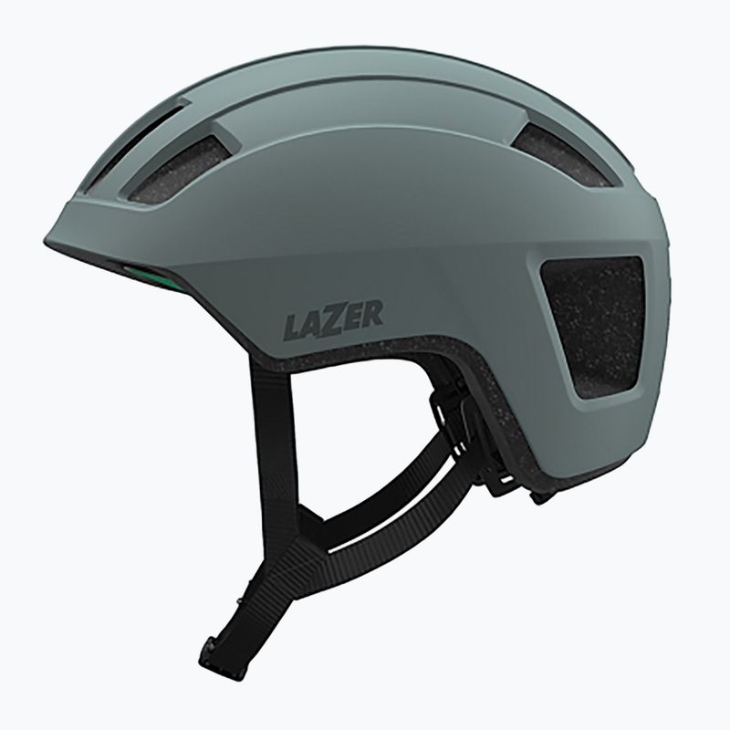 Lazer Verde KinetiCore matte sage green bicycle helmet 2