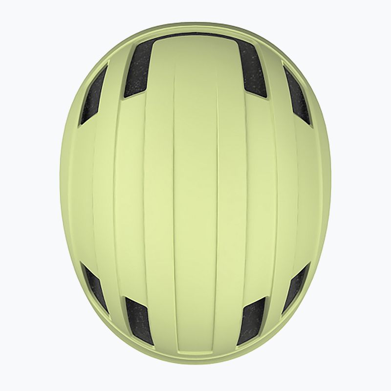 Lazer Verde KinetiCore matte lemongrass bike helmet 5