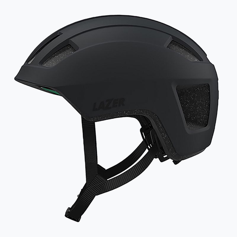 Lazer Verde KinetiCore matte grey onyx bicycle helmet 2