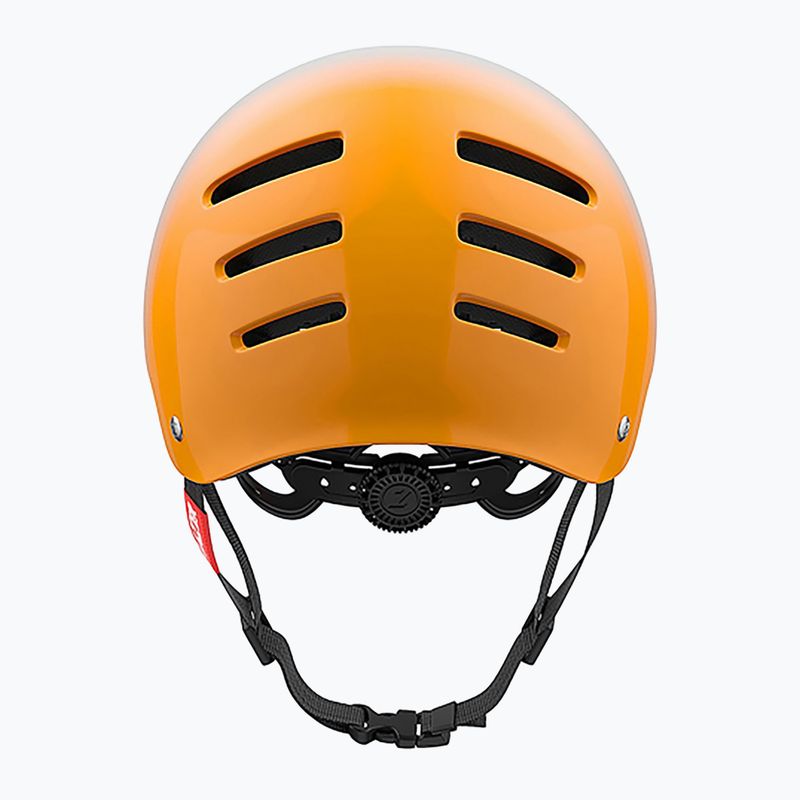 Lazer One+ bicycle helmet silver/orange 4