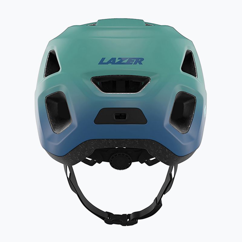 Lazer Finch KinetiCore matte teal children's bicycle helmet 9