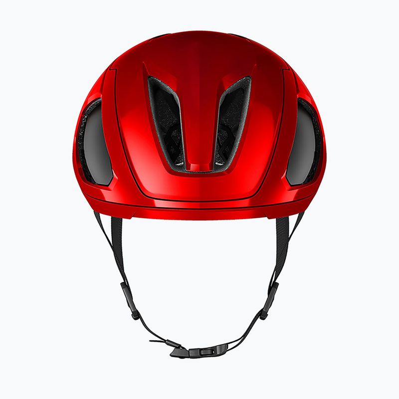 Lazer Vento KinetiCore metallic red bicycle helmet 7