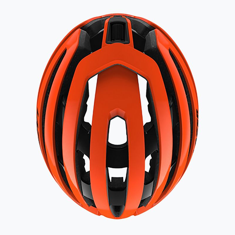 Lazer Z1 KinetiCore flash orange bicycle helmet 5