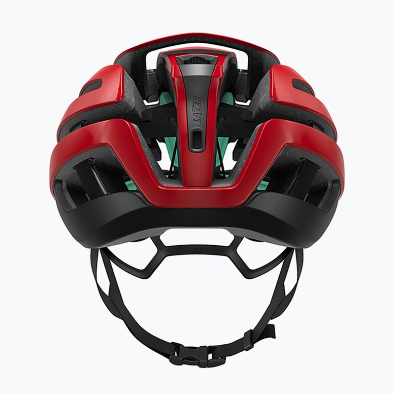 Lazer Z1 KinetiCore metallic red bicycle helmet 9