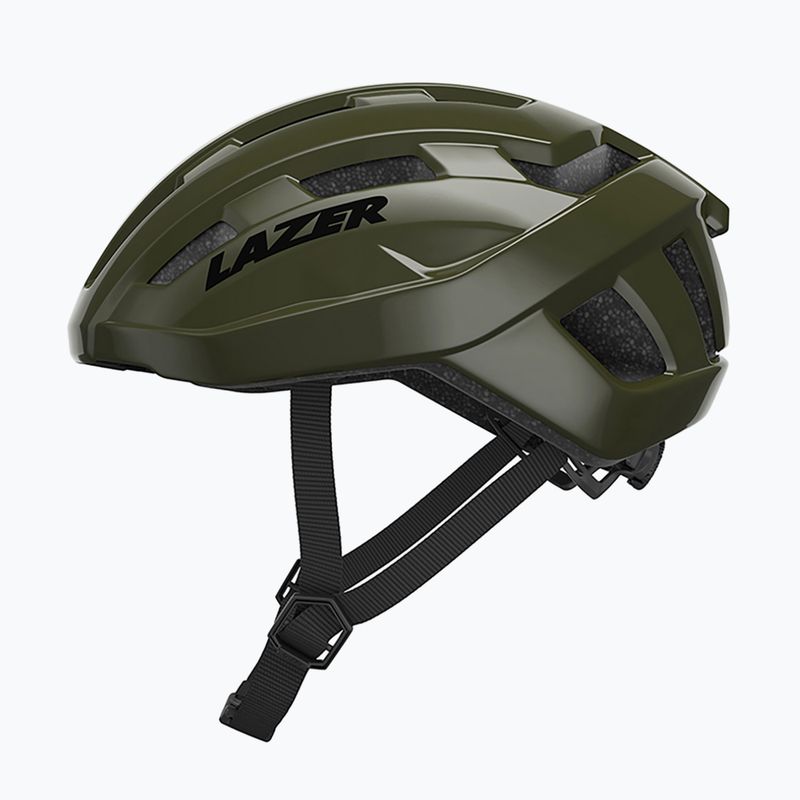 Bike helmet Lazer Tempo KinetiCore pine green 2