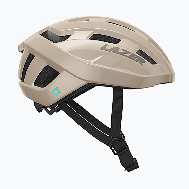 Bicycle helmet Lazer Tempo KinetiCore latte