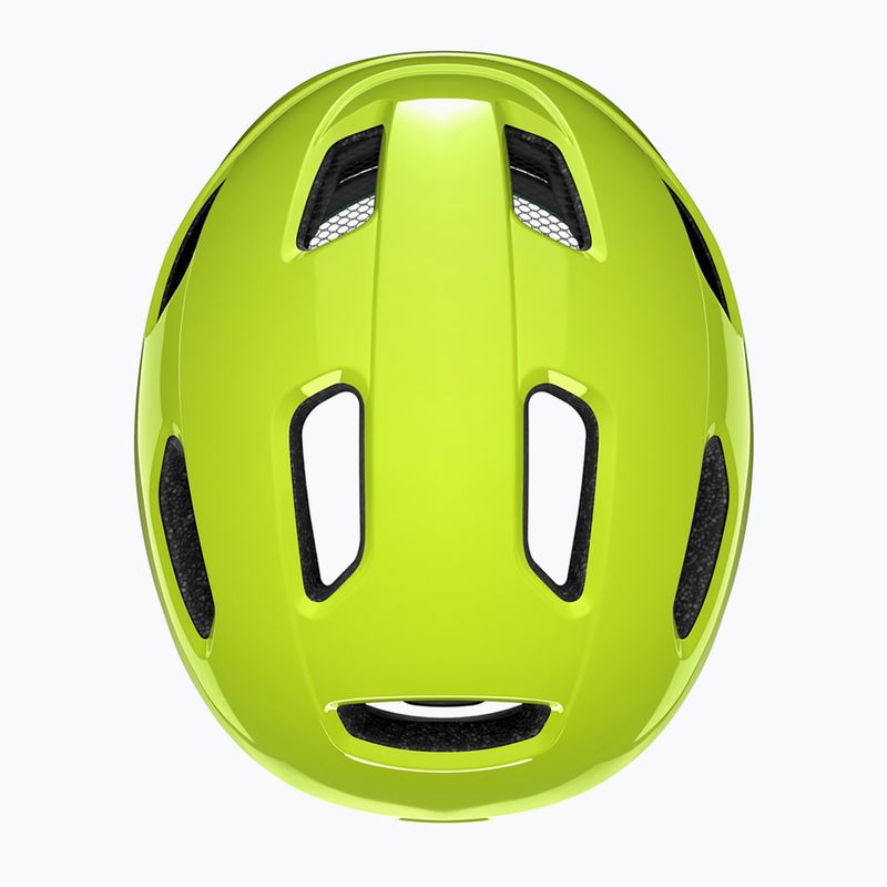Lazer Nutz 2.0 KinetiCore flash yellow children's bike helmet 5