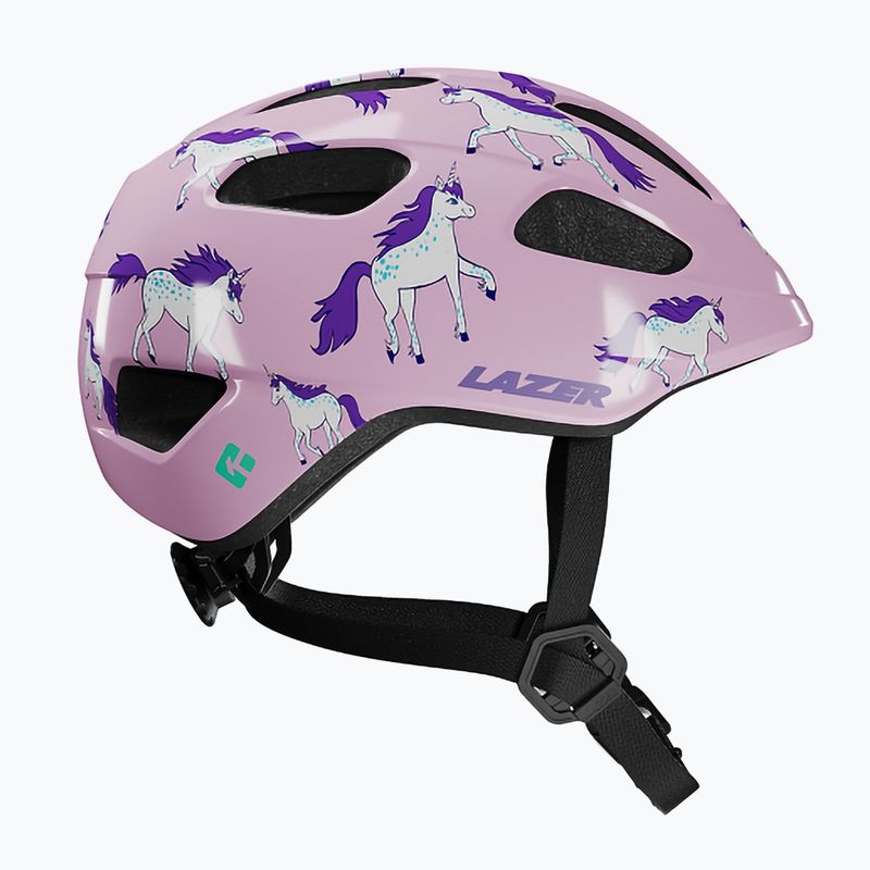 Lazer Nutz 2.0 KinetiCore unicorns children's bike helmet 2