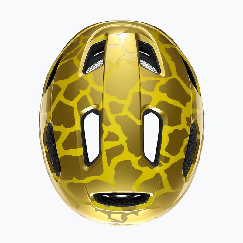 Lazer Pnut 2.0 KinetiCore golder giraffe children's bike helmet 5