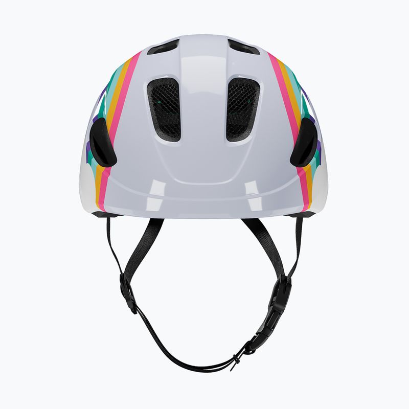 Lazer Pnut 2.0 KinetiCore rainbow children's bike helmet 4