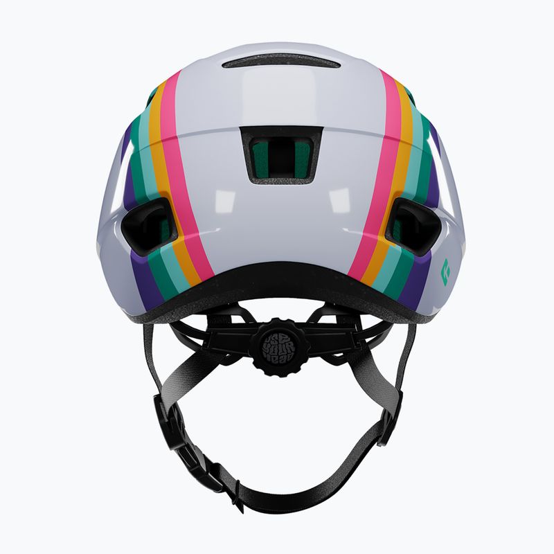 Lazer Pnut 2.0 KinetiCore rainbow children's bike helmet 5