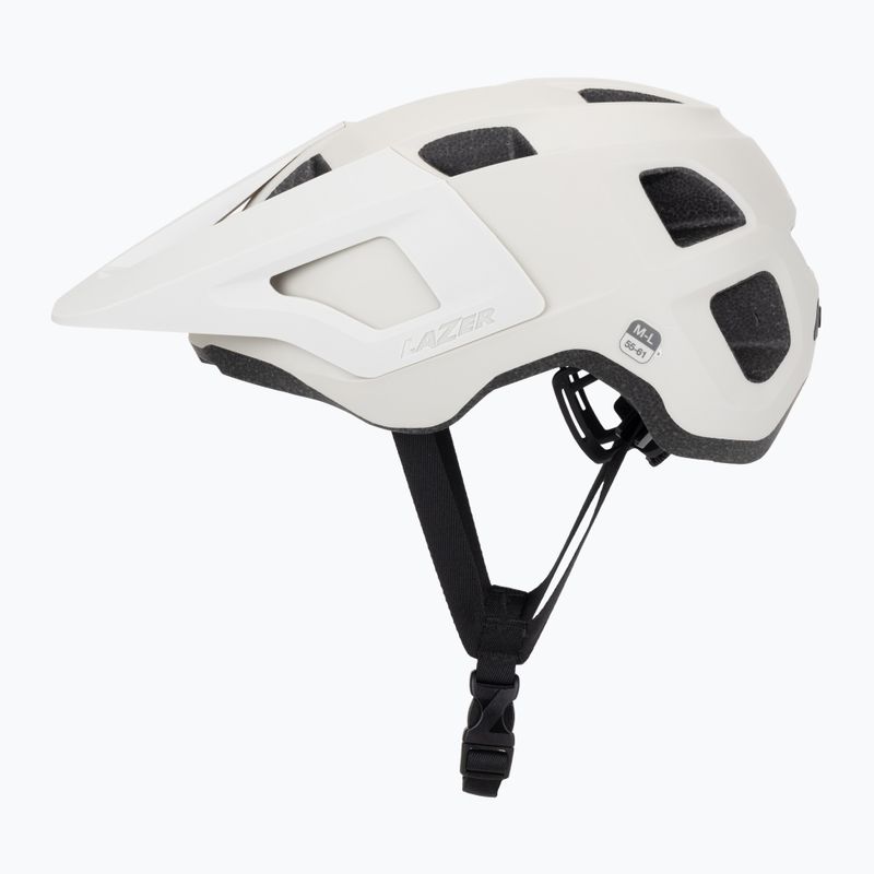 Bike helmet Lazer Lupo KinetiCore matte white stone 3