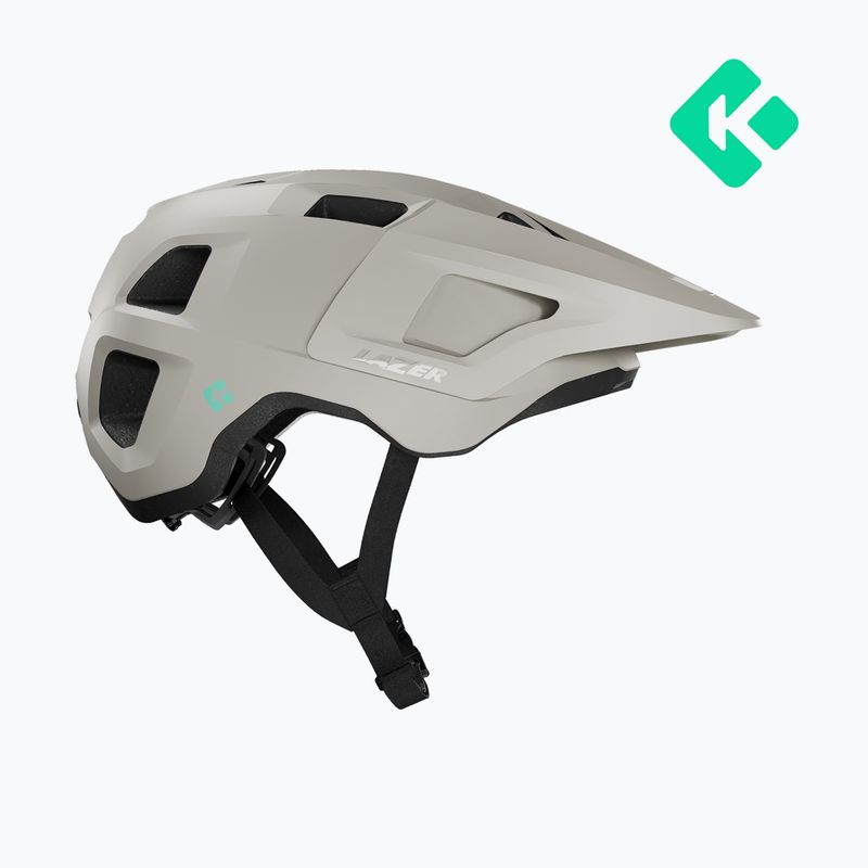 Bike helmet Lazer Lupo KinetiCore matte white stone 2