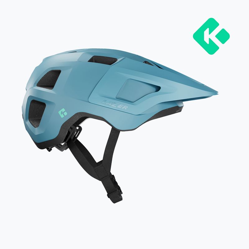 Bike helmet Lazer Lupo KinetiCore matte blue celadon 2