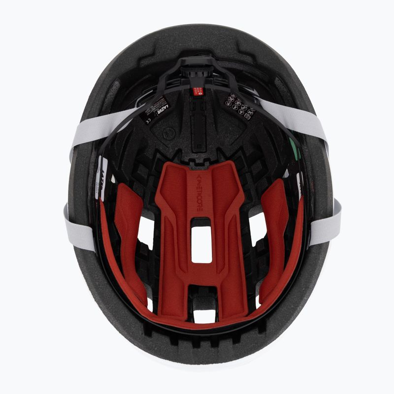 Bike helmet Lazer Sphere KinetiCore white/silver 5