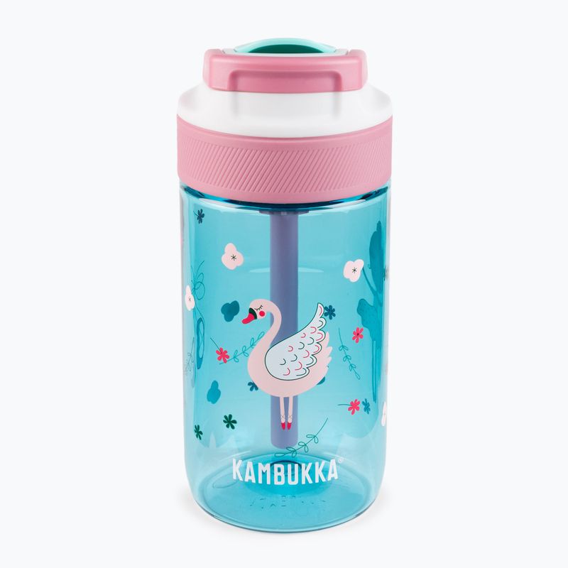 Kambukka Lagoon blue and pink children's travel bottle 11-04031 2