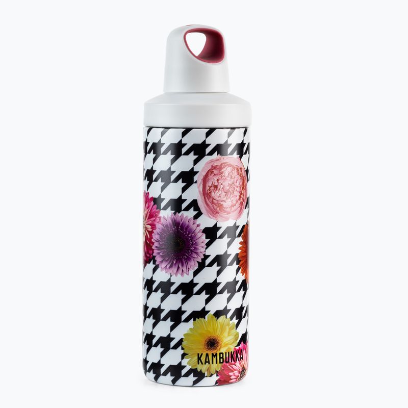 Kambukka Reno Insulated thermal bottle black and white 11-050