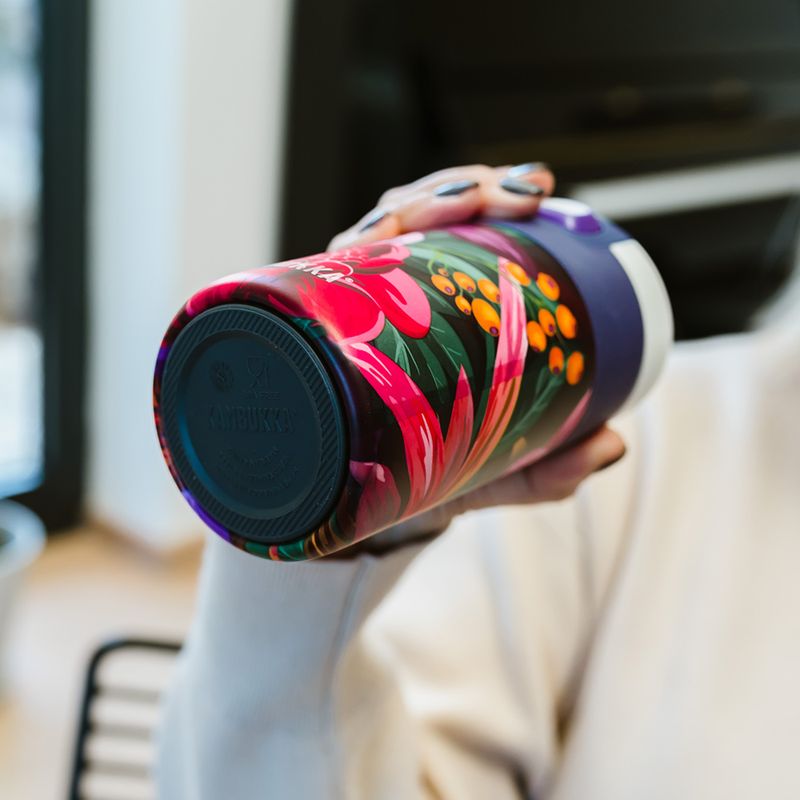 Kambukka Etna thermal mug 300 ml flower power 10