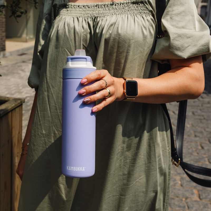 Kambukka Lagoon Insulated 600 ml Digital Lavender thermal bottle 7