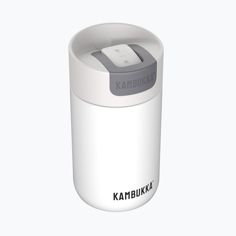 Travel mug Kambukka Olympus 300 ml marshmallow white 2.0 2