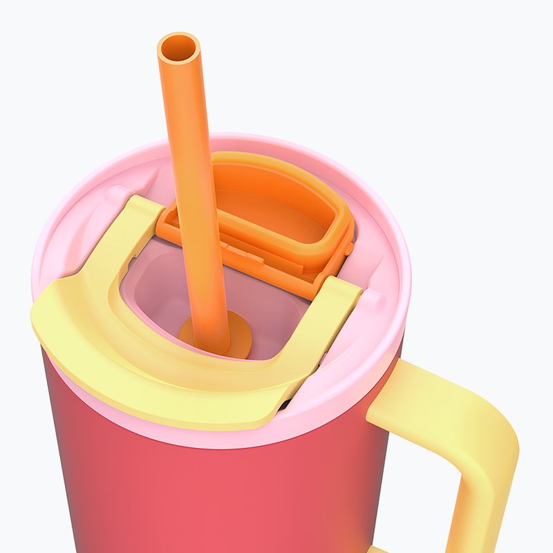 Kambukka Rio 950 ml pink papaya thermal mug 6