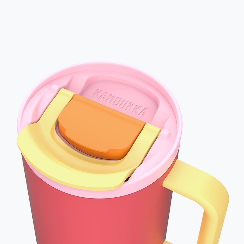 Kambukka Rio 950 ml pink papaya thermal mug 9