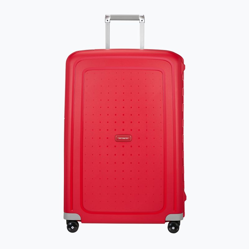 Samsonite S'cure Spinner 102 l crimson red travel case