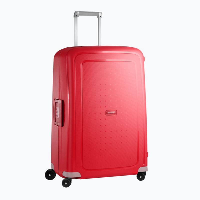 Samsonite S'cure Spinner 102 l crimson red travel case 2