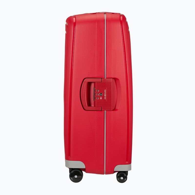 Samsonite S'cure Spinner 102 l crimson red travel case 4