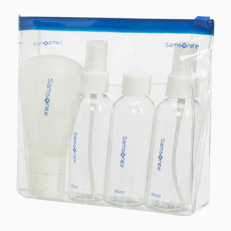 Samsonite Travel Bottle Set 4 pcs translucent