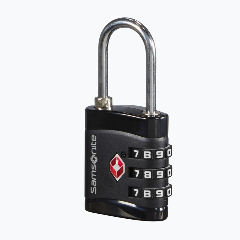 Samsonite Combilock 3Dial Tsa Light black padlock 2