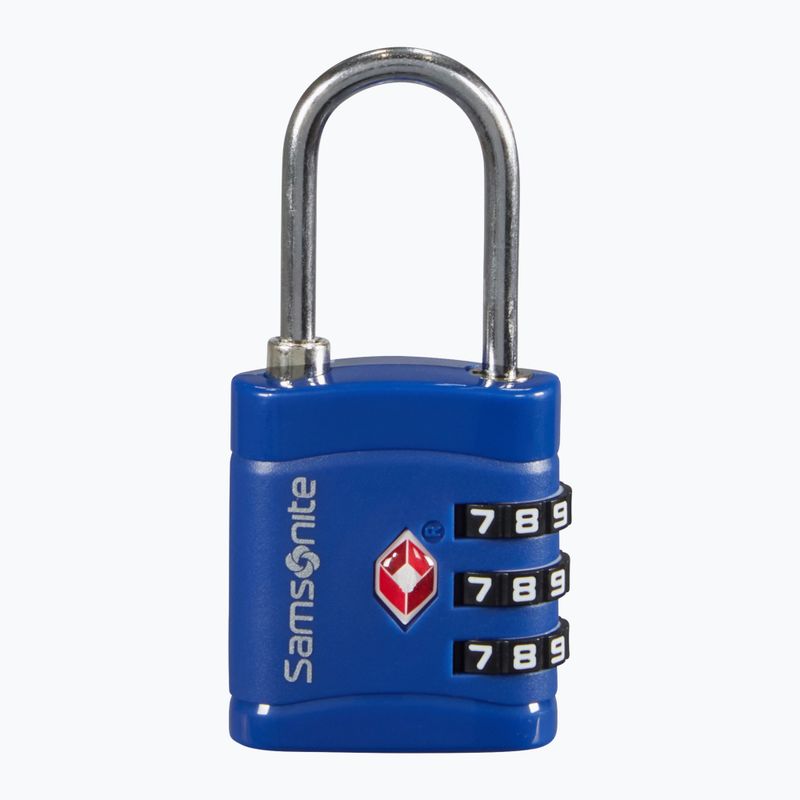 Samsonite Combilock 3Dial Tsa Light midnight blue padlock