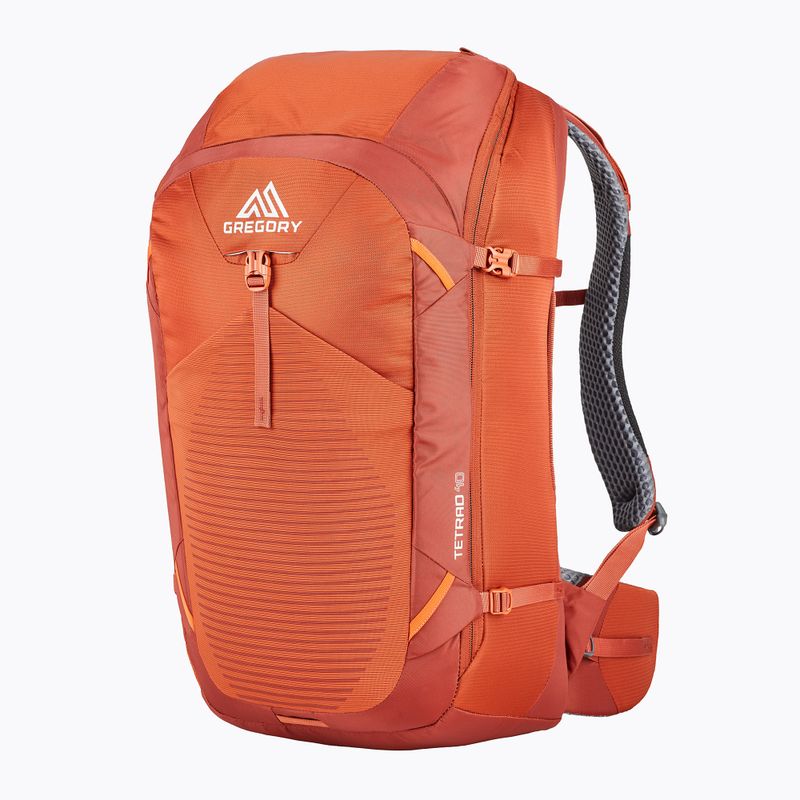 Gregory Tetrad 40 l ferrous orange hiking backpack 6